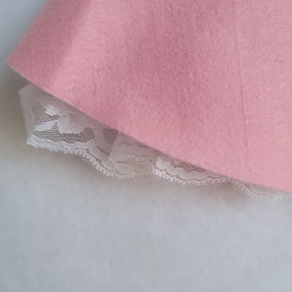 Companion Road Pet Fashions 1950s Pink Lady Poodle Skirt Dog Dress Sz M